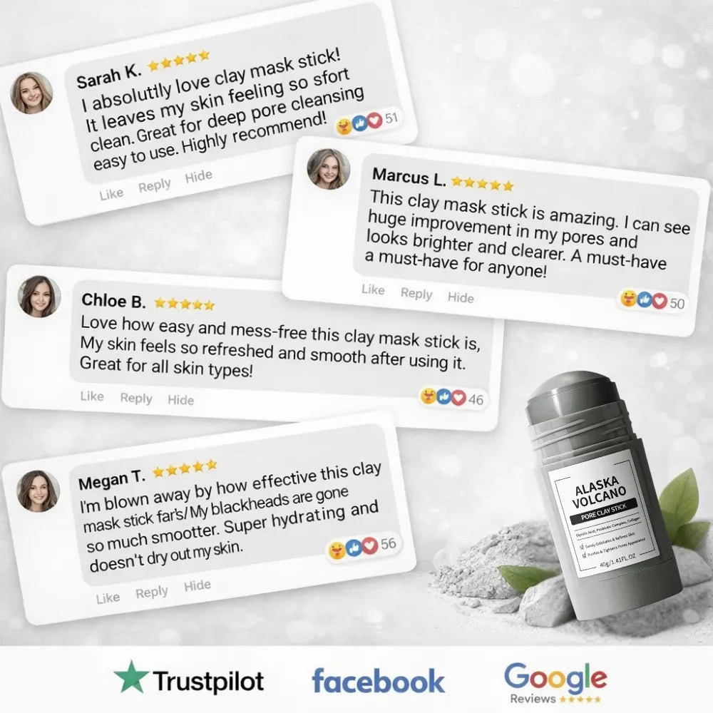 3-in-1 Charcoal Clay Stick for Blackhead Removal