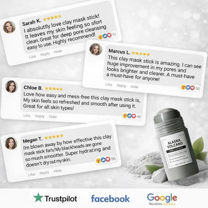 3-in-1 Charcoal Clay Stick for Blackhead Removal