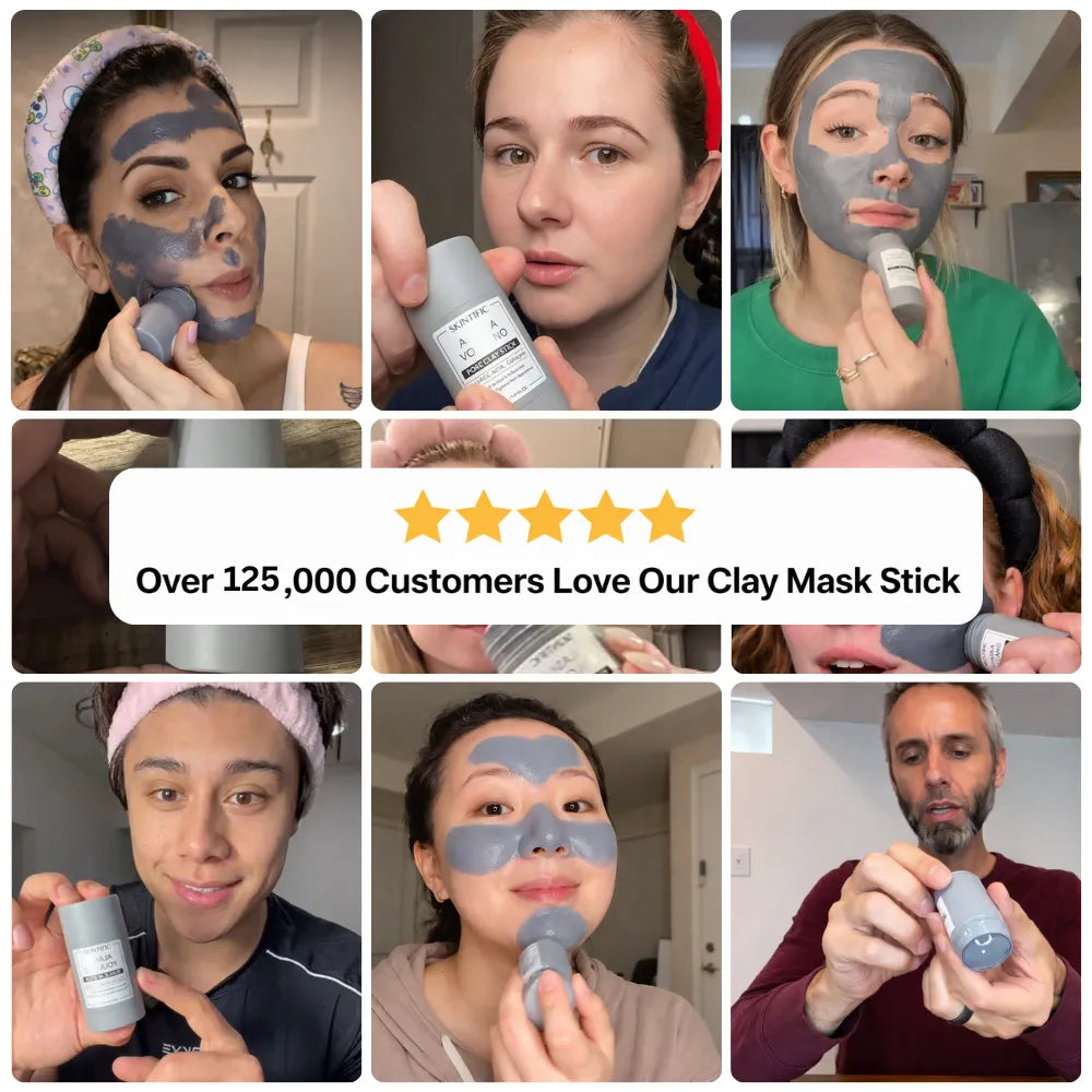 3-in-1 Charcoal Clay Stick for Blackhead Removal